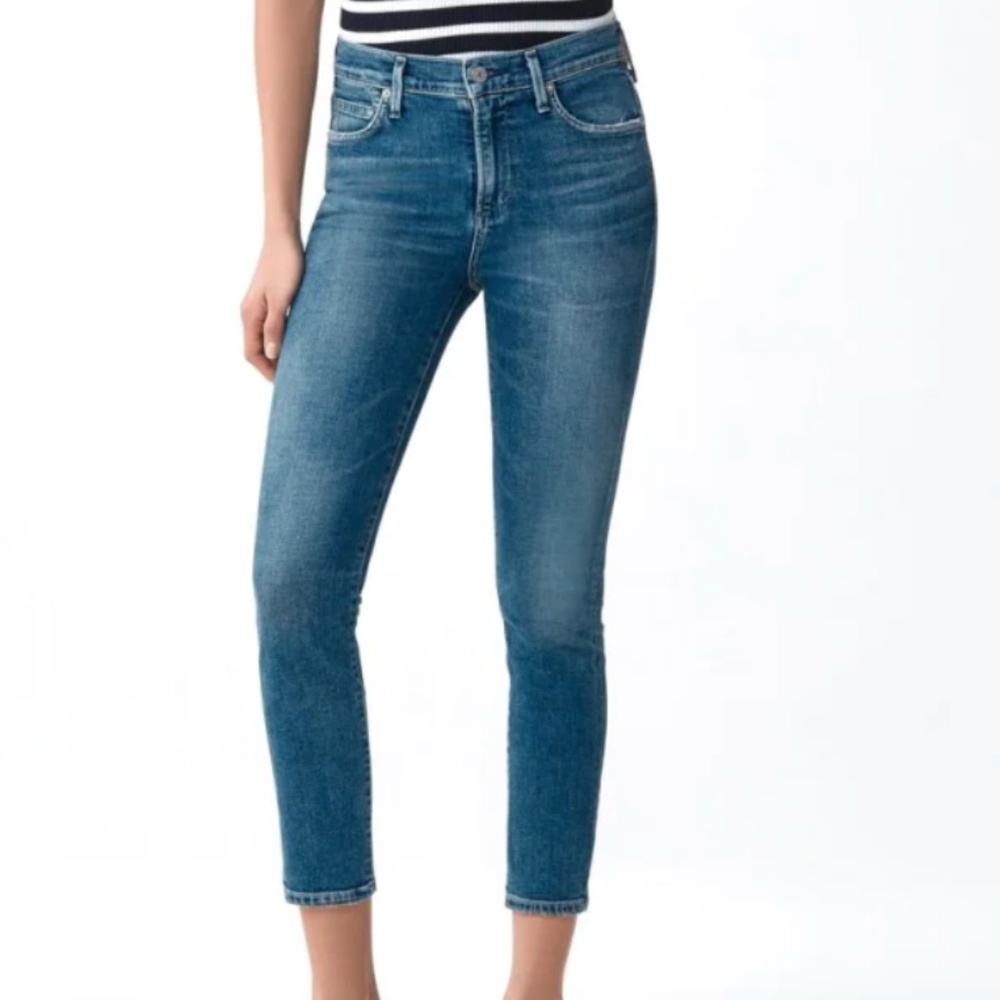 Citizens of Humanity - Rocket Crop High Rise Skinny, Sz 25
